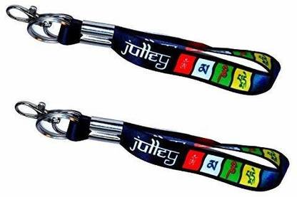 OPZET INDIA Ladakh Prayer Words Logo Keychain Lanyard Badge Holder(Multicolor)(Small) (7 inch) (2) Key Chain