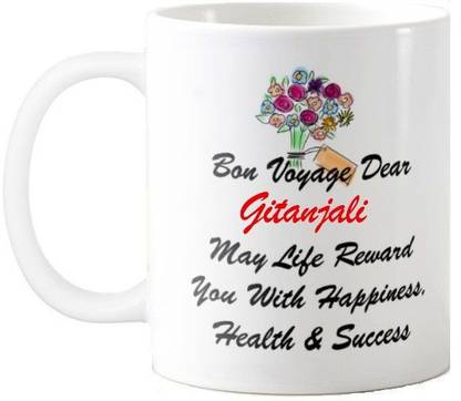 Exocticaa Farewell Gitanjali Retirement Wish 97 Ceramic Coffee Mug