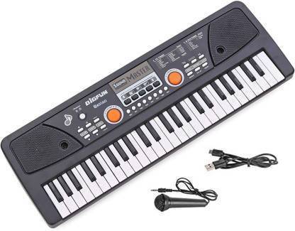 wonder digital 49 49 Keys Piano Keyboard with Microphone, USB Power Cable & Sound Recording Function Analog Portable Keyboard (49 Keys) Digital Portable Keyboard