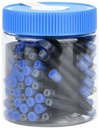 Gold Leaf Fountain Pen Ink Refills bottled 80pcs (Blue) Ink Cartridge
