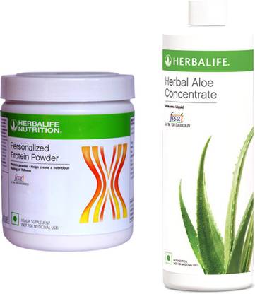 HERBALIFE Personalized Protein Powder 200 Gram With Aloe Concentrate Drink Mix Plant-Based Protein