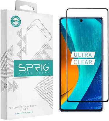 Sprig Edge To Edge Tempered Glass for SAMSUNG Galaxy A71, Galaxy A71, Samsung A71, A71