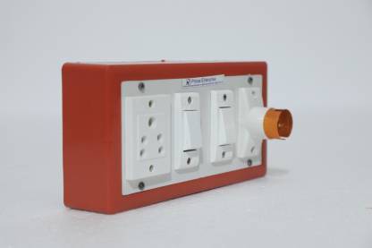 KWICK BOX 1 PLUG + 1 BABY HOLDER + 2 SWITCH 2  Socket Extension Boards