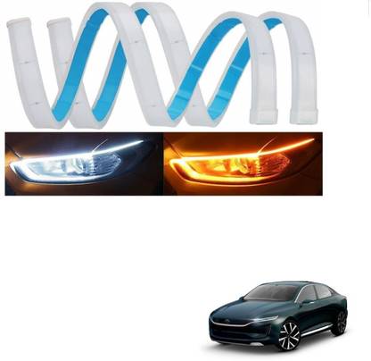 AuTO ADDiCT Ext-LED-DRL-236 Headlight Car LED for Tata (12 V, 18 W)