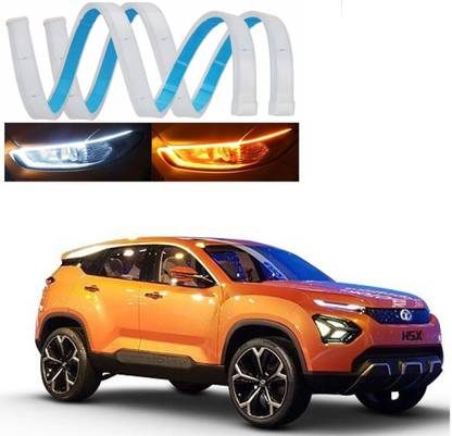 KOZDIKO DAY TIME RUNNING LIGHT 60CM SET OF 2 PCS FOR TATA HARRIER H5X Headlight Car LED for Tata (12 V, 55 W)