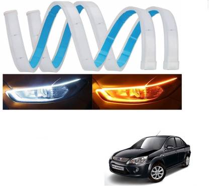 KOZDIKO DAY TIME RUNNING LIGHT 60CMS SET OF 2 PCS FOR FORD FIESTA CLASSIC Headlight Car LED for Ford (12 V, 55 W)