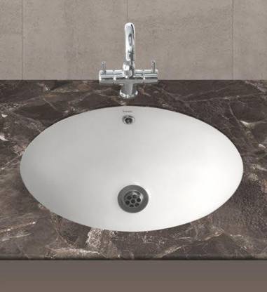 SENISTO GLOSSY FINISHING / CIRAMIC UNDER COUNTER BASIN / CIRAMIC COUNTER TOP / TABLE TOP WASH BASIN Under Counter Basin