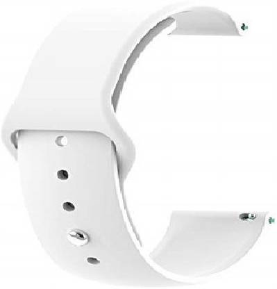 Senix Creation Silicon Band Sam 22mm White 22 mm Silicone Watch Strap