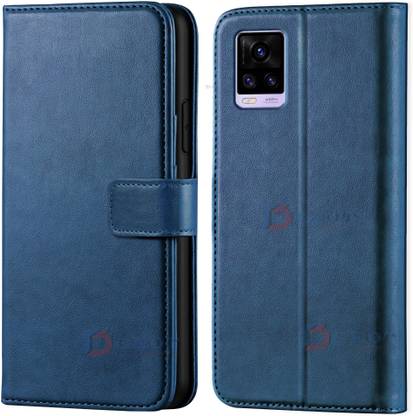 Dgeot Wallet Case Cover for Vivo V20 SE| Inside TPU with Card Pockets | Wallet Stand | Magnetic Closure |