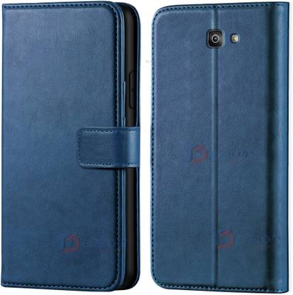 Dgeot Wallet Case Cover for Samsung Galaxy J7 Prime 2| Inside TPU with Card Pockets | Wallet Stand | Magnetic Closure |