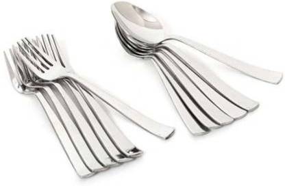 zms marketing Spoons Forks Disposable Steel Cutlery Set