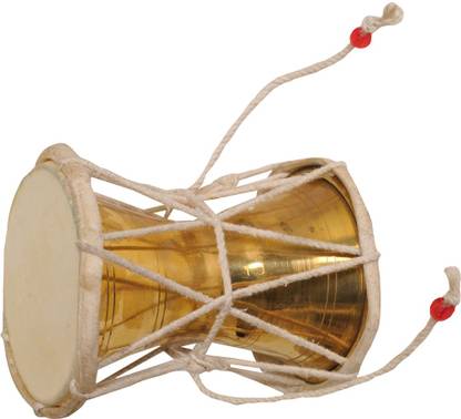 NSR Traders NSR Damaru 5 INCH Indian Instruments 013 Damaru