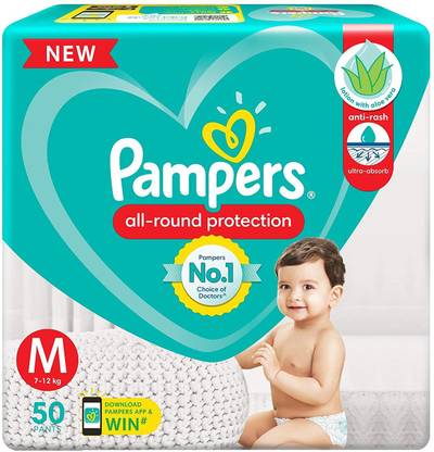 Pampers All round Protection Pants - Medium - M