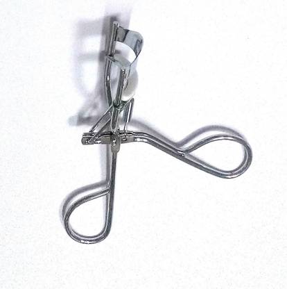 Geemy Light Weight Eyelash Curler with Steel Finish (Silver), Size- 10/8 cm