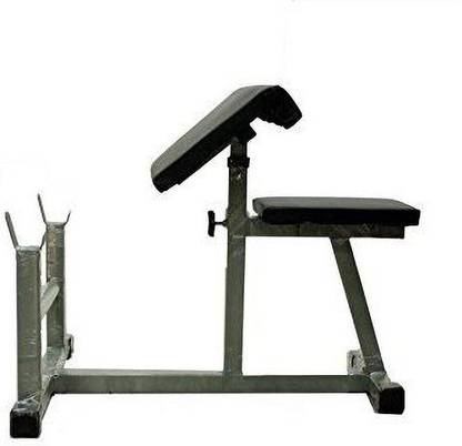 Fit World PREACHER CURL/ BICEP CURL/ ARM CURL BENCH 110 KG HOLDING CAPACITY Multipurpose Fitness Bench