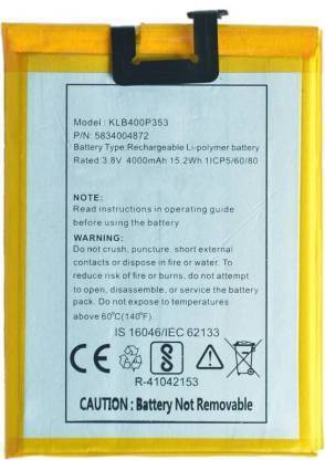 HR Gold Mobile Battery For  PANASONIC ELUGA A2