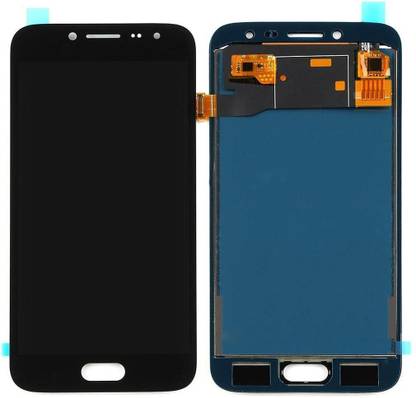 sparewala Super AMOLED Mobile Display for Samsung Galaxy J2 Pro-Black(display glass combo folder)