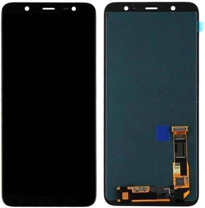 sparewala Super AMOLED Mobile Display for Samsung Galaxy A6 Plus(2018)-Blue(display glass combo folder)
