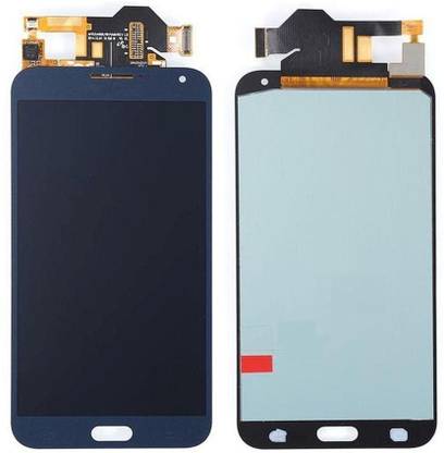 sparewala Super AMOLED Mobile Display for Samsung Galaxy E7-Blue(display glass combo folder)