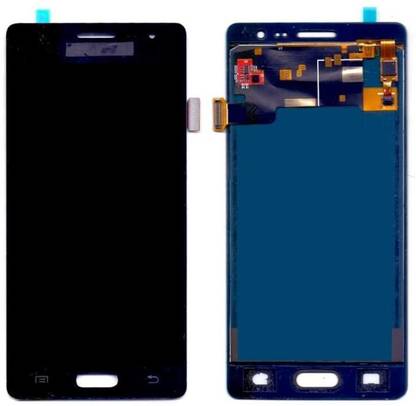sparewala Super AMOLED Mobile Display for Samsung Z3-Black(display glass combo folder)