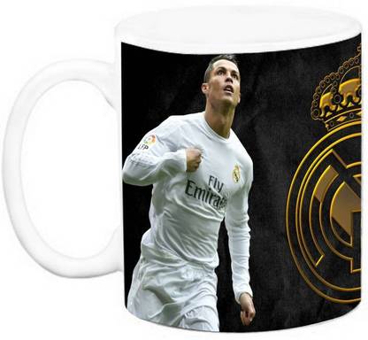 MM9E Football Club Ronaldo , Real Madrid Ronaldo , Cristiano Ronaldo ,Football Club Madrid Ceramic Coffee Mug