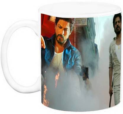 MM9E Bollywood Actor Shahrukh Khan , King Khan , Shahrukh Khan , Raees Movie Shahrukh Khan - Design 7 Ceramic Coffee Mug