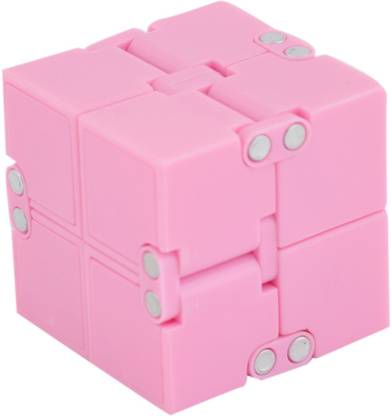 Shivsoft Cube for Stress Relief (Full Pink)
