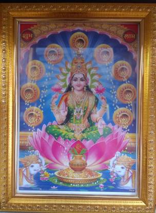 FRAMTASTIC LAKSHMI MAA Religious Frame