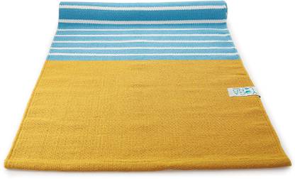Yoga Land Guru Bamboo White, Blue, Yellow 0.4 mm Yoga Mat