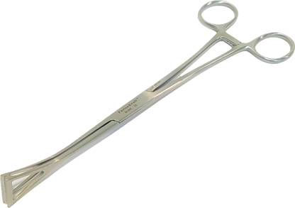 FusionKraft Duval Lung Holding Forceps, 9" Tissue Forceps