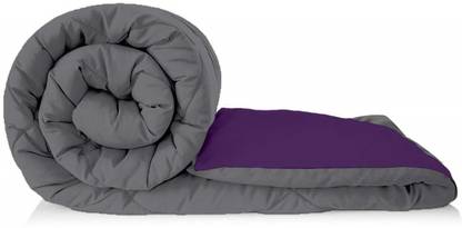 CRAZY WORLD Solid Double Comforter for  Heavy Winter