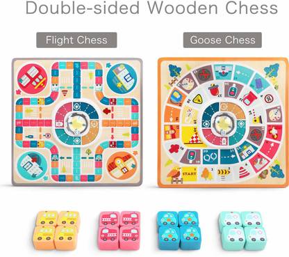 Top Bright Motown Flying Chess for kids | motor skills developing games for kids | conginitive development games for kids | Memory building games for kids | Learning and education games for kids Party & Fun Board Game