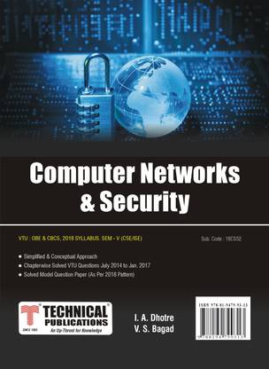 Computer Networks & Security for BE VTU Course 18 OBE & CBCS (V - CSE -18CS52)