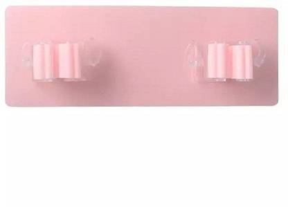D-mark Pink Plastic Broom Holder