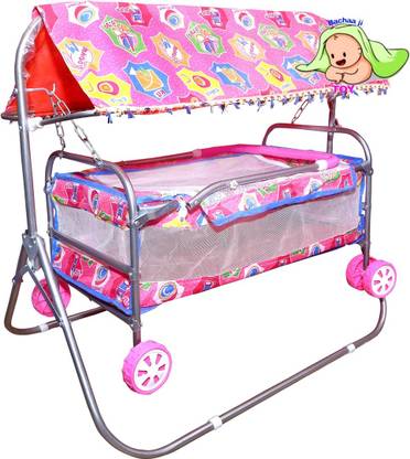 बचा जी टॉय Kids jhula for Baby Cradles palna Babies Bigger swing