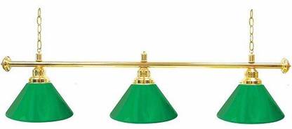 Laxmi Ganesh Billiard LGB281 Billiard Pool Table Road Lamp Light Set of 3 Pcs Pool Cue Stick