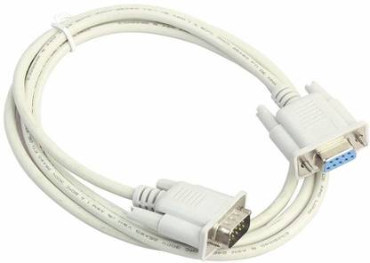 LipiWorld  TV-out Cable Serial RS232 9-Pin 9 Pin Male to Female PC Converter Extension Cable-4Meter