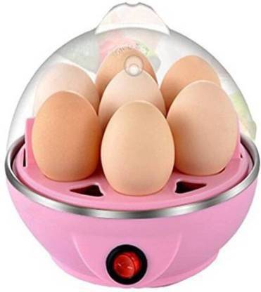 beautyfly YS-203 7 Egg Cooker, Egg Boiler, Egg Steamer, Egg Boiler Electric Automatic Off for Steaming, Cooking, Boiling and Frying Home Machine Egg Boiler with Egg Tray Egg Boiler 7 Eggs Plastic Egg Boiler (Multicolored 7 Egg) Egg Cooker (Pink, 7 Eggs) Egg Cooker (Pink, 7 Eggs) Egg Cooker