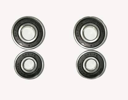 Diycart Set of 4 6201 And 6202 Rubber Sealed Ball Bearing For Fan Bearing replacement Kit Electronic Components Electronic Hobby Kit
