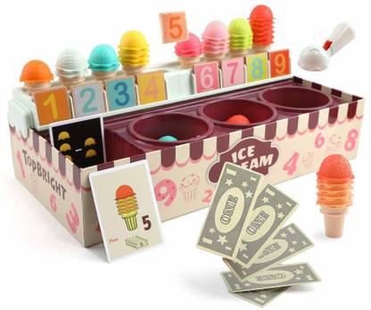 Top Bright Ice Cream Box game for kids | Mathematics skills developing games for kids | Counting games for kids | Motor skills development games for kids | pretending games for kids| Learning and education games for kids