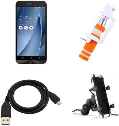 PIXIR Screen Protector Accessory Combo for Asus Zenfone 2 Laser ZE500KL
