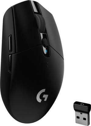 Logitech G304 LightSpeed /6 Programmable Buttons /Onboard Memory/Adj DPI Upto 12000 Wireless Ambidextrous Optical  Gaming Mouse  with Bluetooth