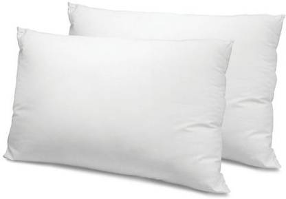 Takiya SOFT PREMIUM FIBRE PILLOW PACK OF 2 Microfibre Solid Sleeping Pillow Pack of 2