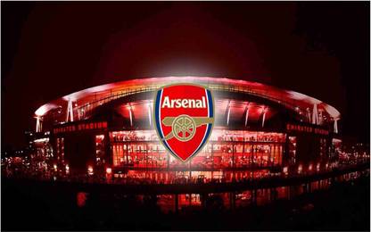 Arsenal F.C. Wall Poster For Room With Gloss Lamination M12 Paper Print