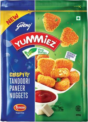 Yummiez Crispy Tandoori Paneer Nuggets 300 g
