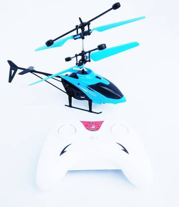 Ganapati Universal Co Indoor Helicopter for Kids - Only Up Down Controls on Remote - Hand Controlled 2-in-1 Type