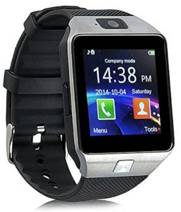 BMC DZ09 Bluetooth Smart Watch- Silver Smartwatch