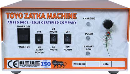 Toyo Zatka Machine Solar Fence Energizer for Crops Agriculture Farms Protection System (Area Covered 40 Acres) MPPT Solar Charge Controller