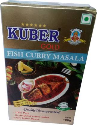 Kuber FISH CURRY MASALA pack of 2