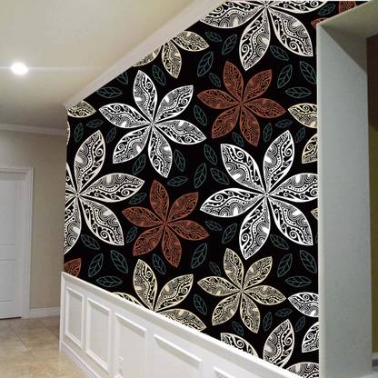 Decorative Production Floral & Botanical Multicolor Wallpaper